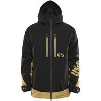 Lashed Insulated Jacket - Black / Tan