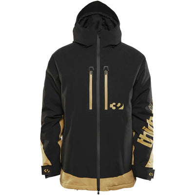 Lashed Insulated Jacket - Black / Tan