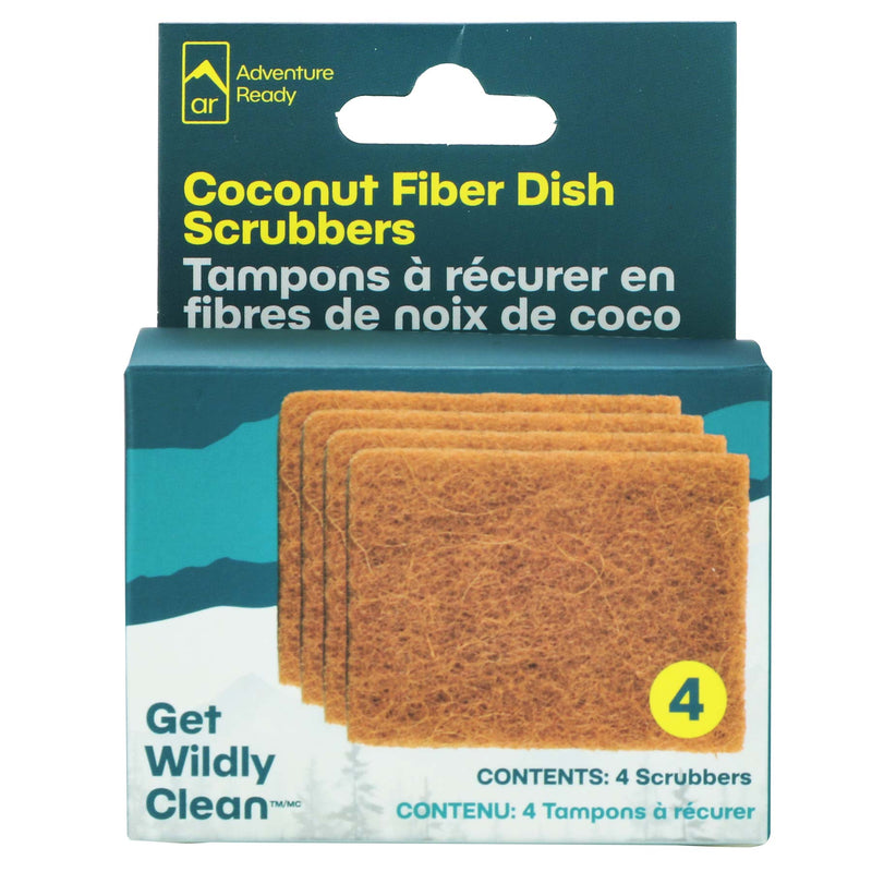 Adventure Ready Coconut Scrubber Refill 4 Pk