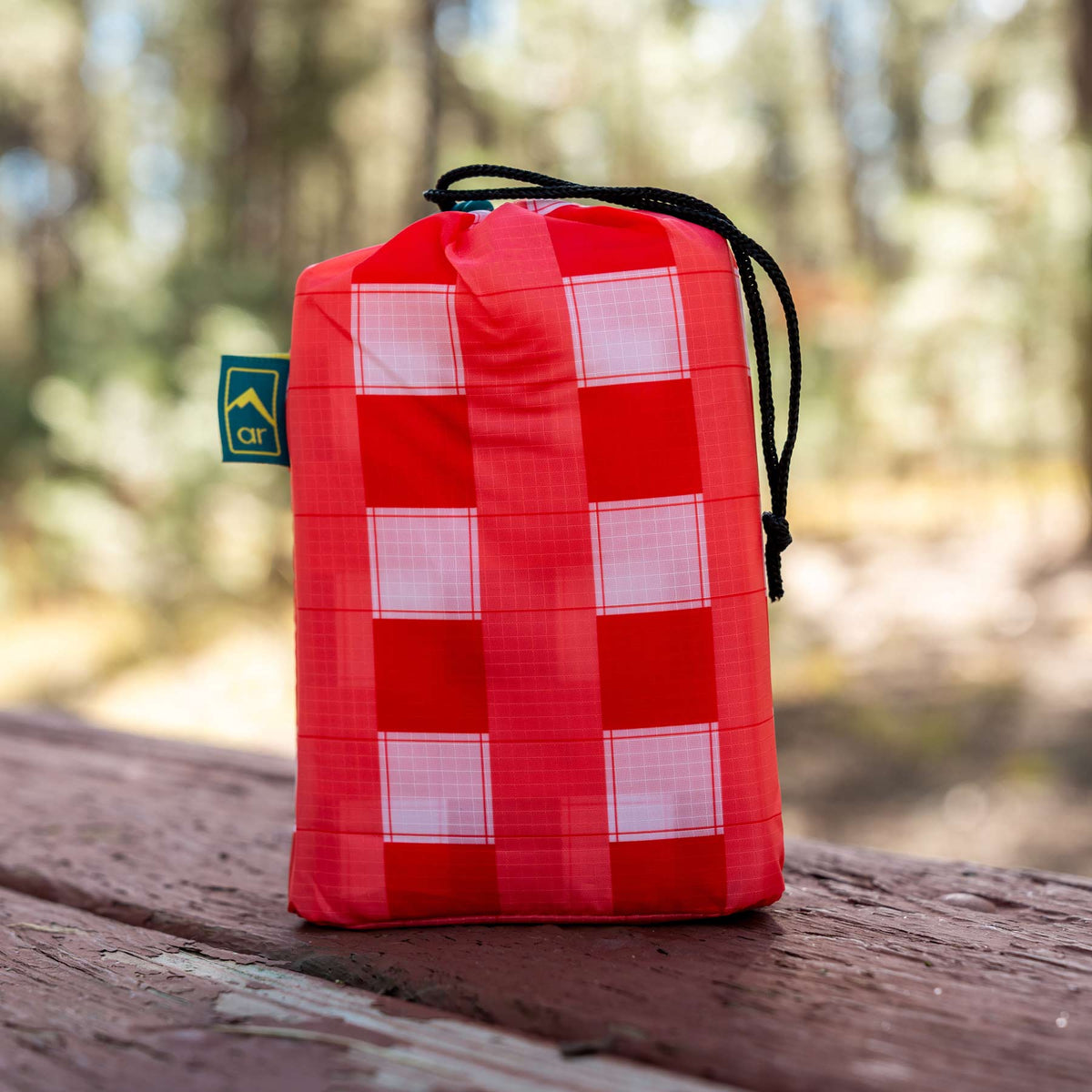 Adventure Ready Picnic Tablecloth Red Gingham