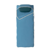 Sea to Summit Breeze Lightweight Liner - Cendre Blue - Rectangular w/ Pillow Sleeve