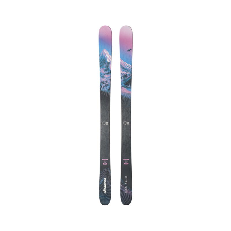 Santa Ana 92 Skis 2026 - Lavender / Blue / Black