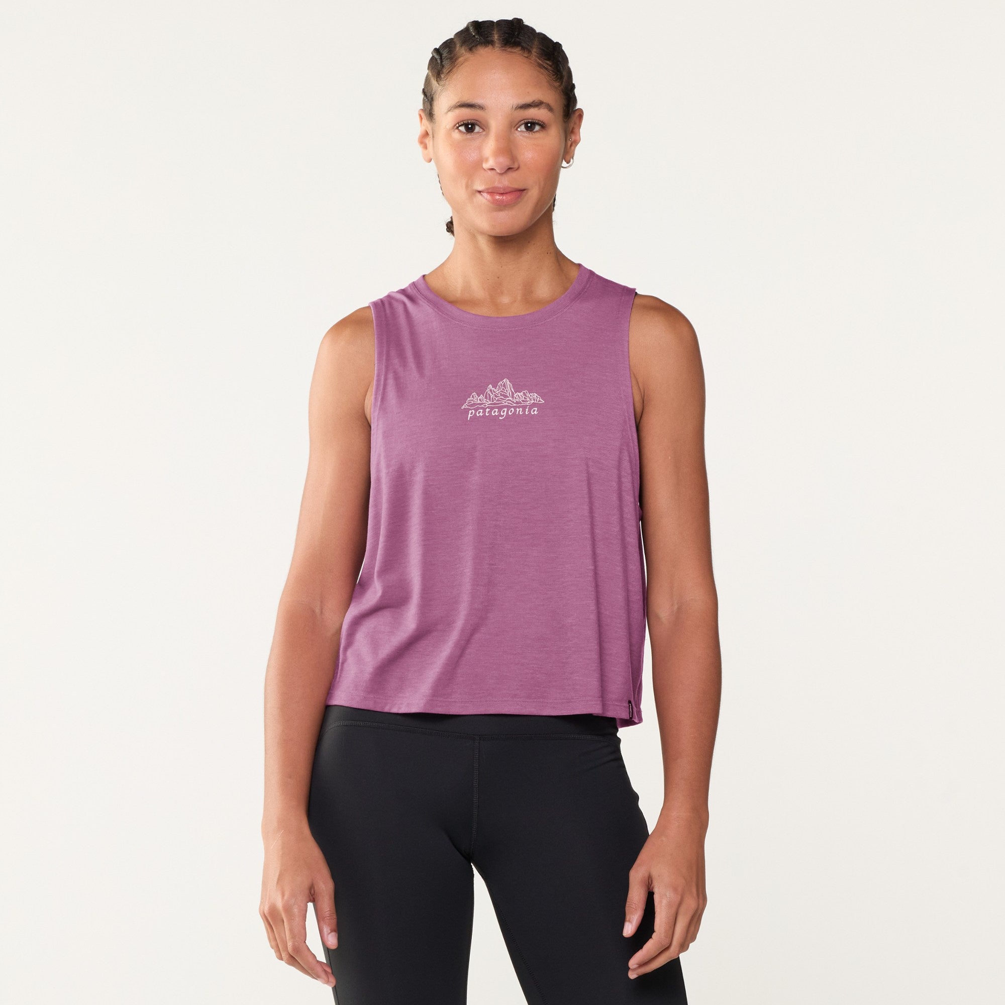 Women's Cap Cool Trail Cropped Tank
