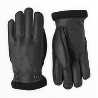 Deerskin Primaloft Gloves - Black