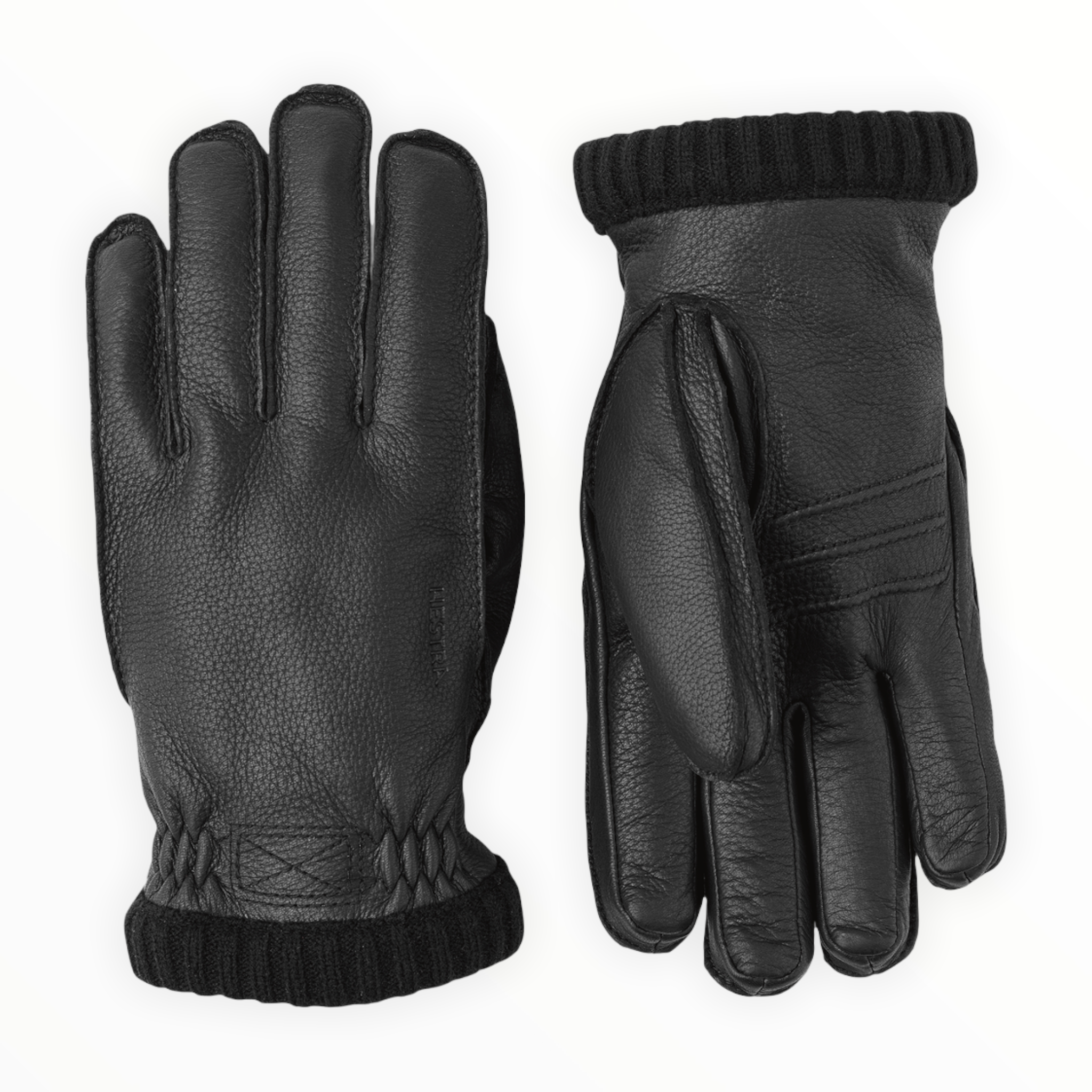 Deerskin Primaloft Gloves - Black