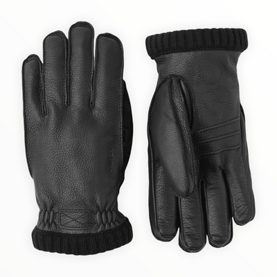 Deerskin Primaloft Gloves - Black