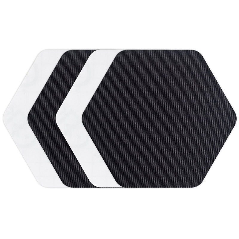 Gear Aid Tenacious Tape Patches Hex - Black and Clear