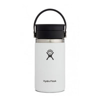 Hydro Flask 12 oz Coffee Wide Mouth w Flex Sip Lid - White