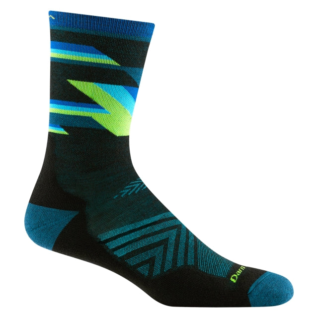 Darn Tough 1056 Men's Bolt Micro Crew Ultra-Lightweight Running Sock - Black