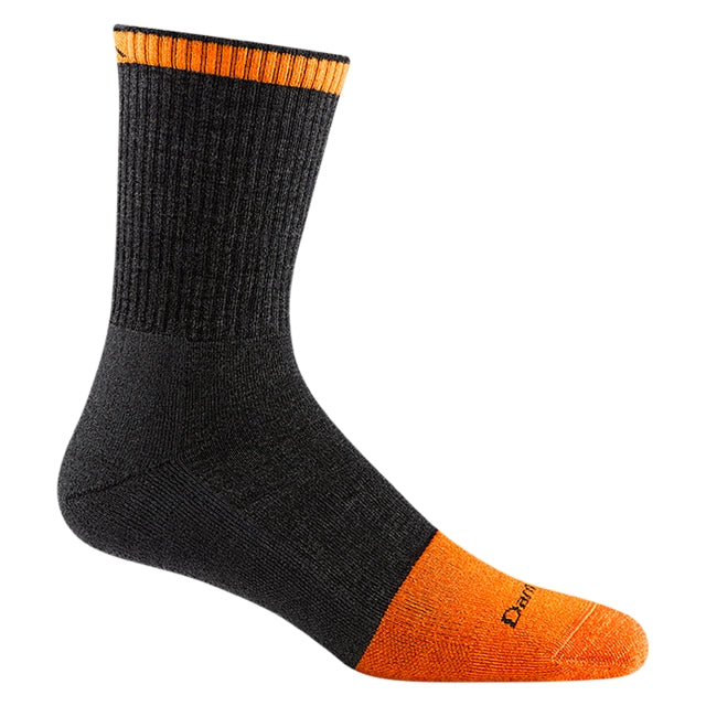 Darn Tough 2007 Men's Micro Crew Midweight with Cushion Work Sock - Graphite