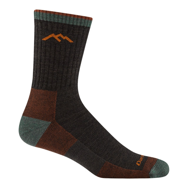 Darn Tough 1466 Men's Hiker Micro Crew Midweight with Cushion - Walnut