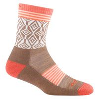 Darn Tough 1977 Women's Sobo Micro Crew Lightweight Hiking Sock - Bark