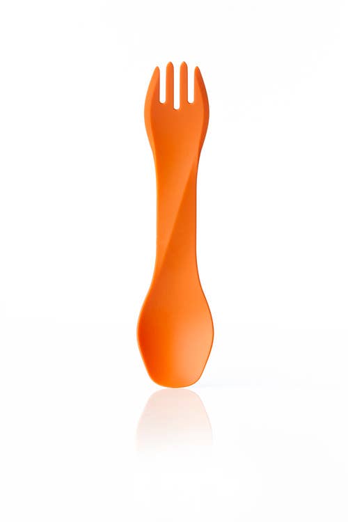 GoBites Uno Bulk - Portable Reusable Spork Utensil: Dark Blue