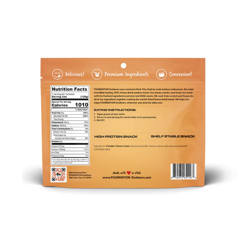 Cheddar Cheese Cube Snack