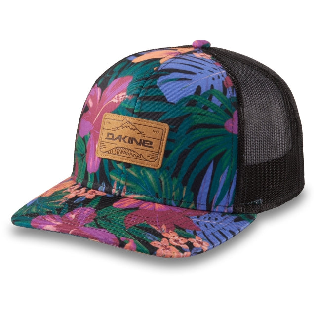 Dakine Peak to Peak Trucker - Black Tropidelic