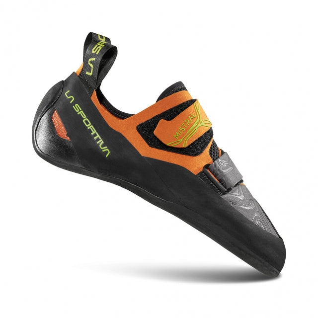 La Sportiva Mistral Climbing Shoe - Hawaiian Sun/Lime Punch