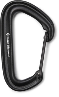 554565 Black Diamond Litewire Carabiner - BLACK