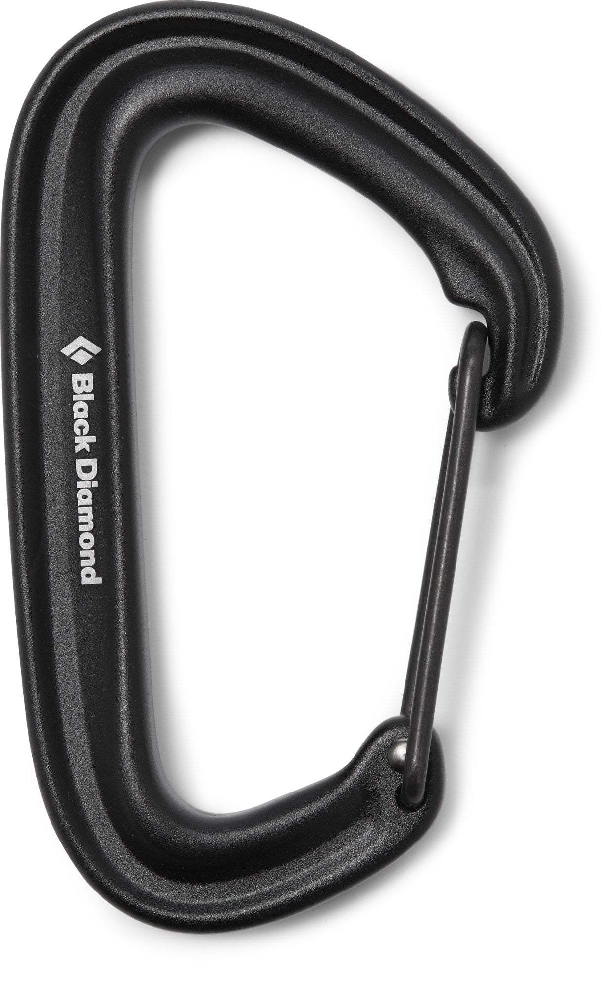 554565 Black Diamond Litewire Carabiner - BLACK