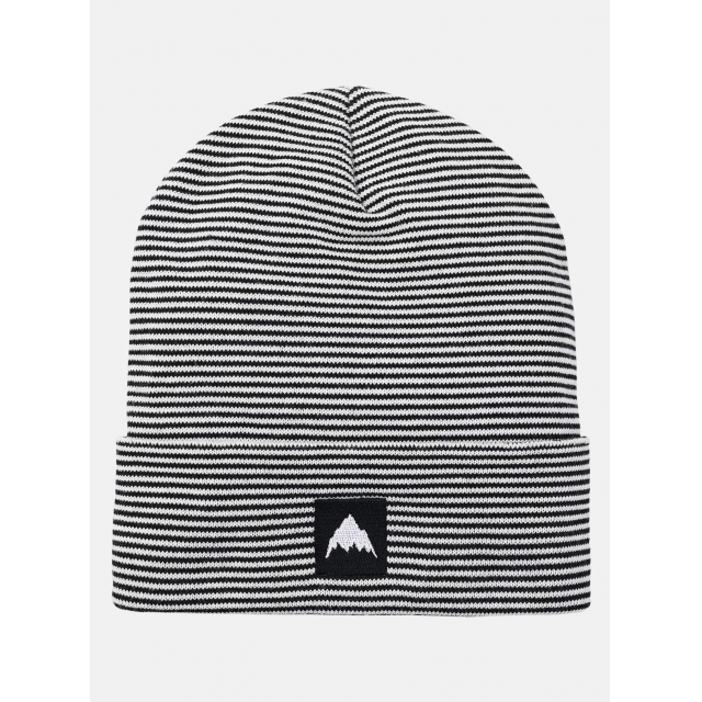 Burton Recycled Stripe Beanie - True Black/Stout White