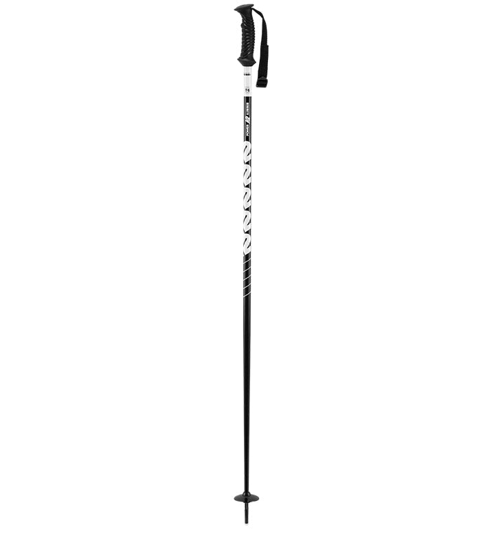 Power Aluminum Ski Poles 1 - Black