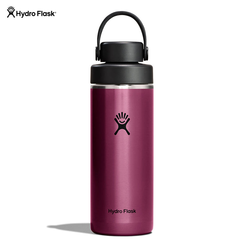 16 Oz Lightweight Wide Flex Chug Cap - Garnet Red