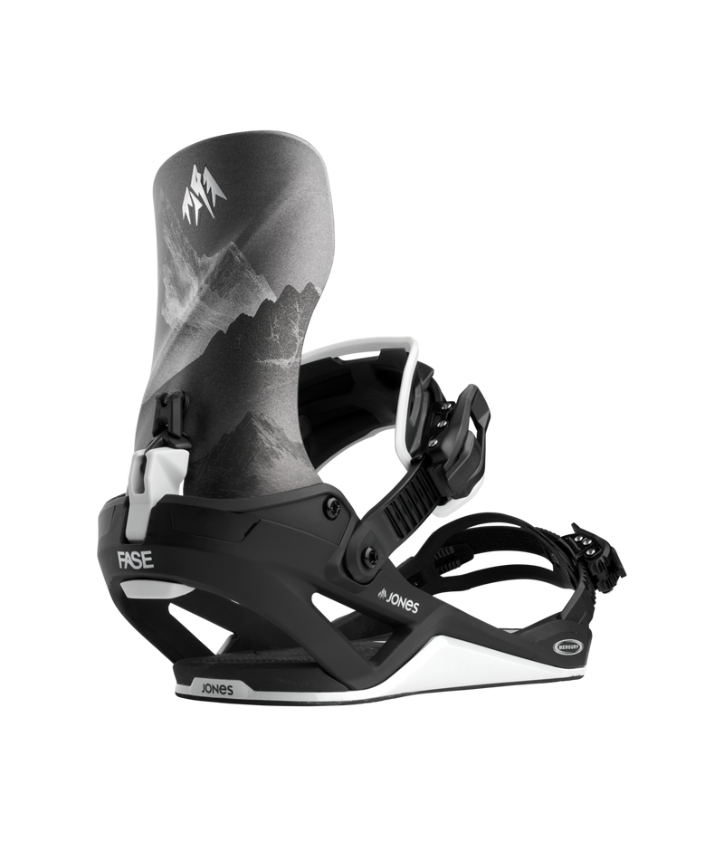 Mercury Fase Snowboard Binding 2027 - Mtn Black/Silver