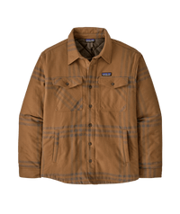 Patagonia Men's Lightweight Insulated Fjord Flannel Shirt - Defend: Deer Brown