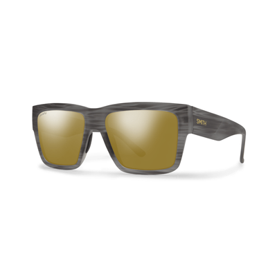 Smith Optics Lineup Sunglasses - Matte Gray Horn / ChromaPop Polarized Bronze Mirror