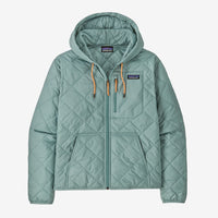 Women's Diamond Quilted Bomber Hoody