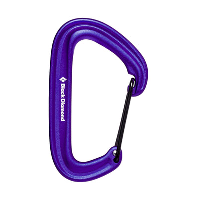 554565 Black Diamond Litewire Carabiner - PURPLE