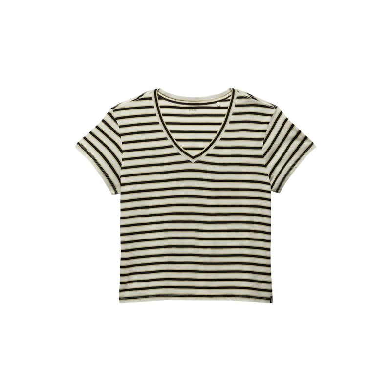Womens Everyday V Neck Tee - Alba Stripe