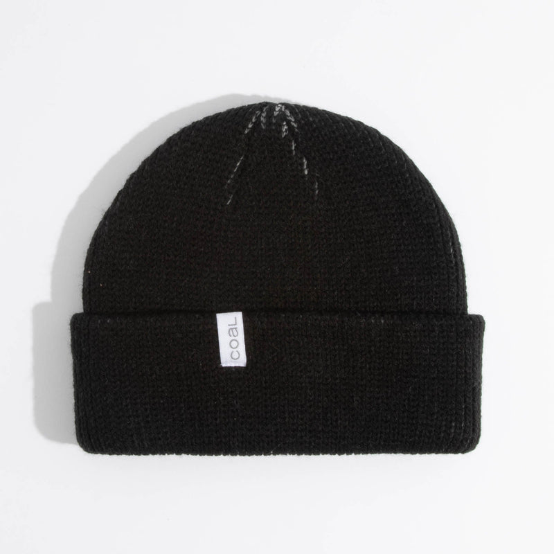 COAL Frena Beanie - Black Rib