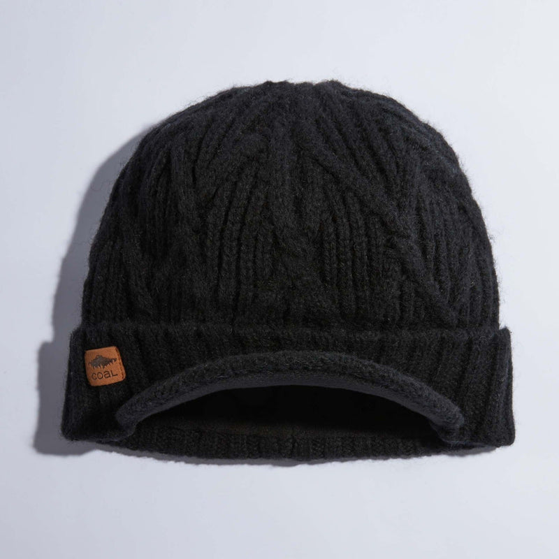 COAL Yukon Brim Beanie - Black