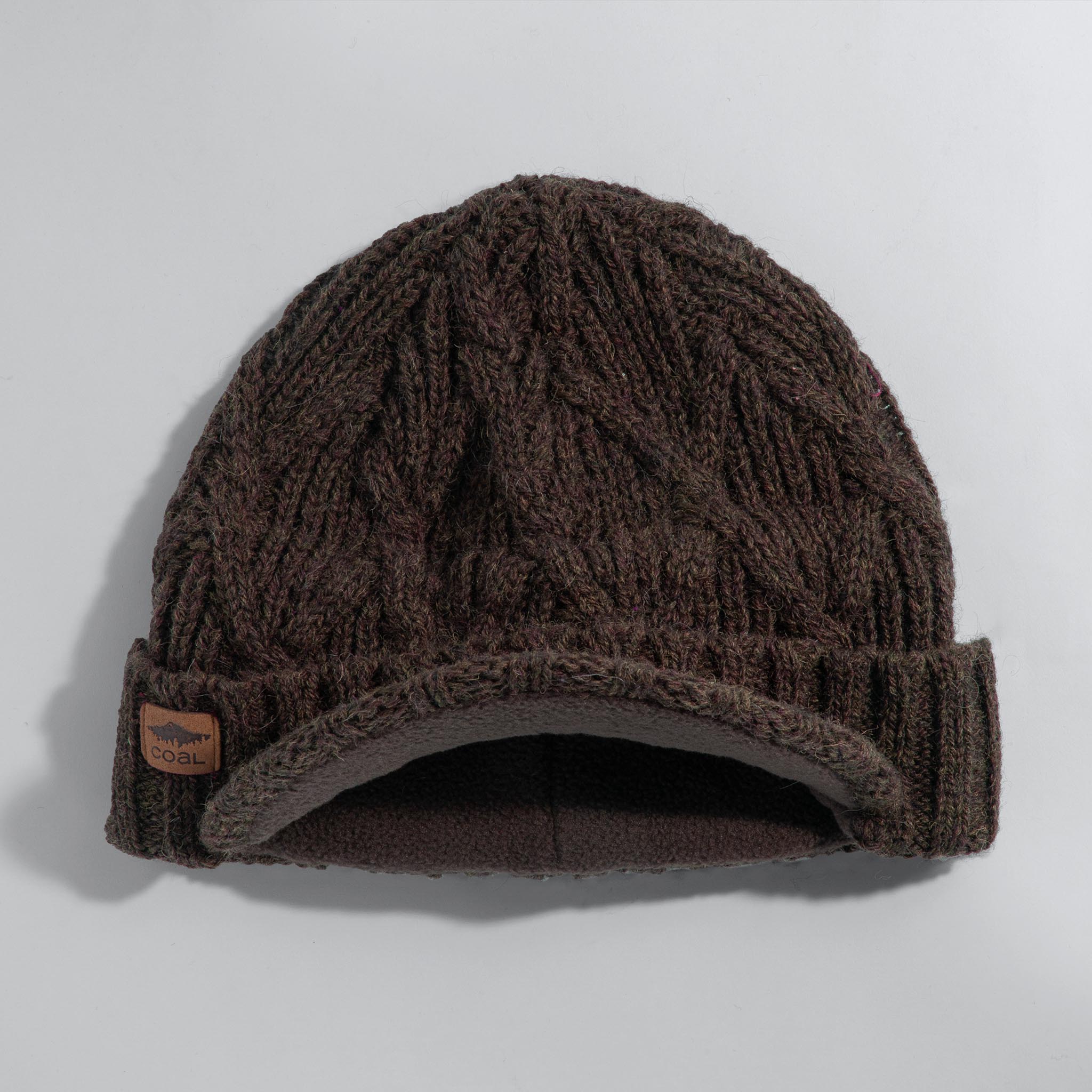 COAL Yukon Brim Beanie - Brown