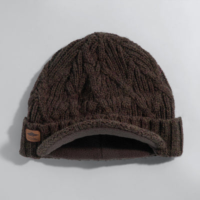 COAL Yukon Brim Beanie - Brown