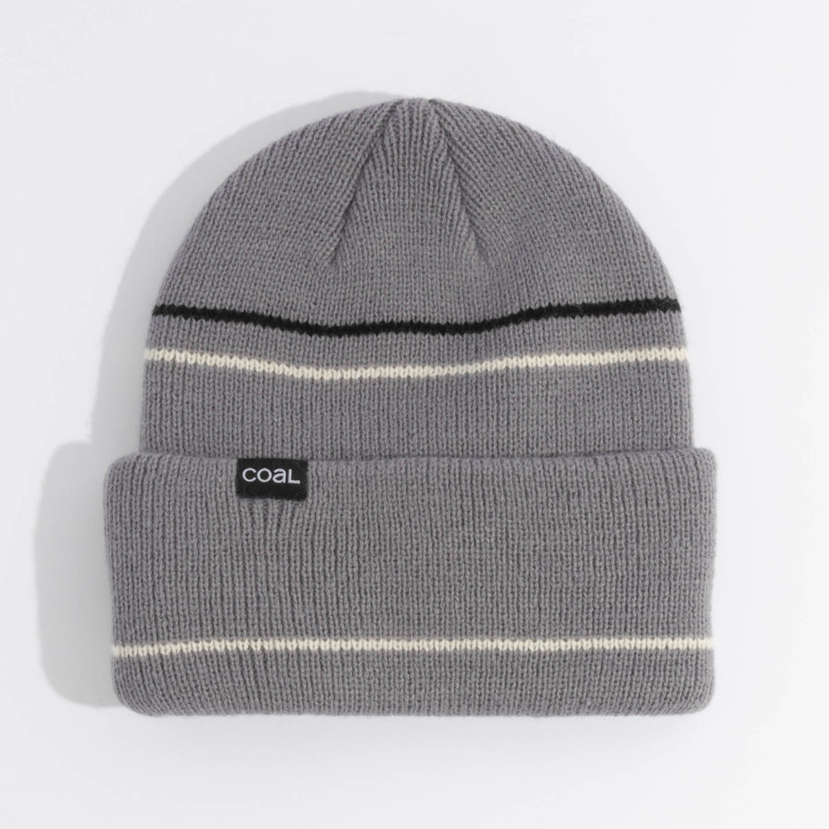 COAL Wayne Beanie - Mid Grey/Black
