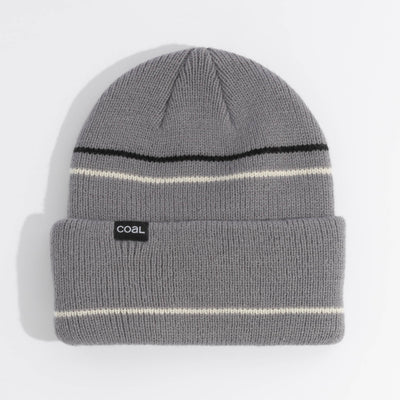 COAL Wayne Beanie - Mid Grey/Black