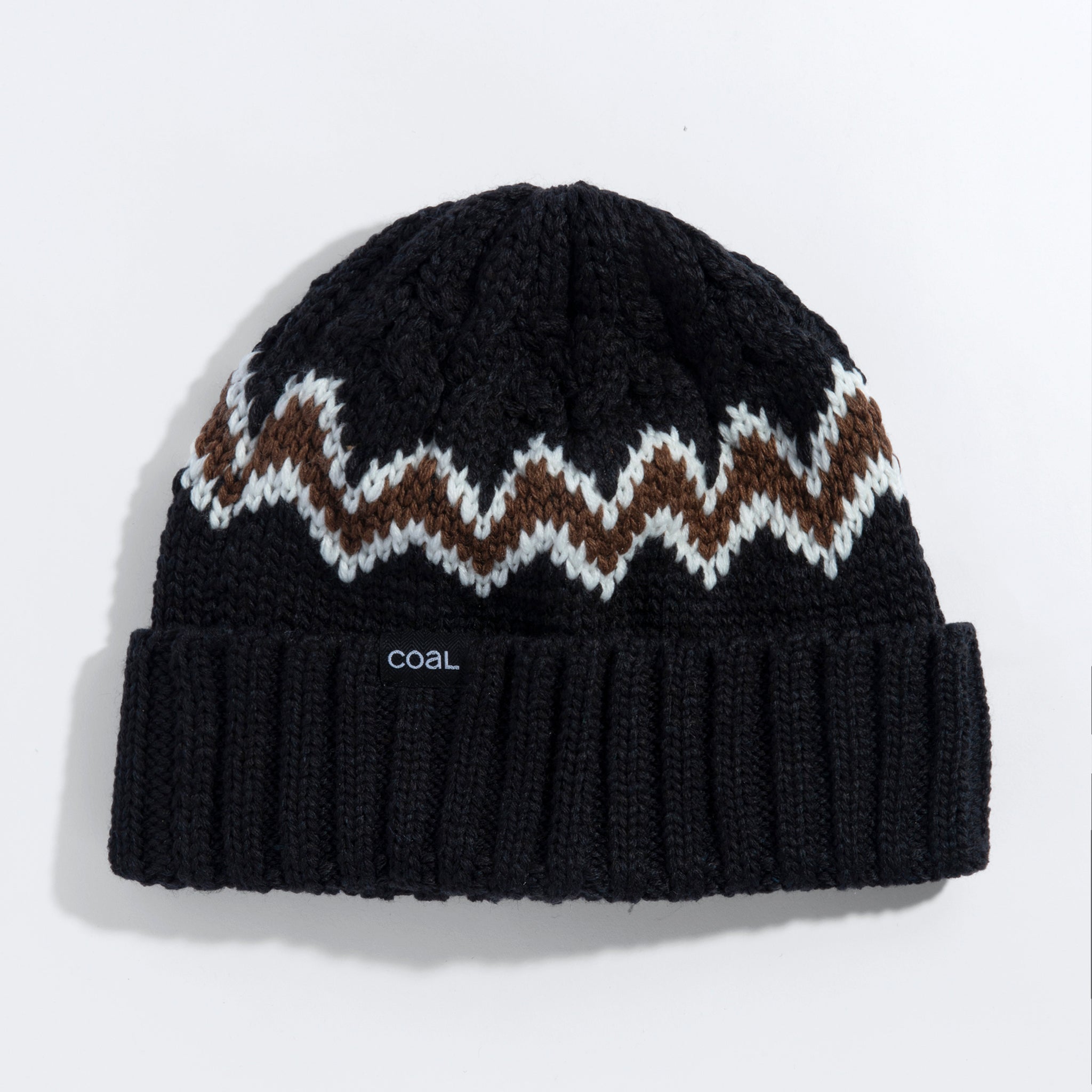 COAL Meadows Beanie - Black / Brown