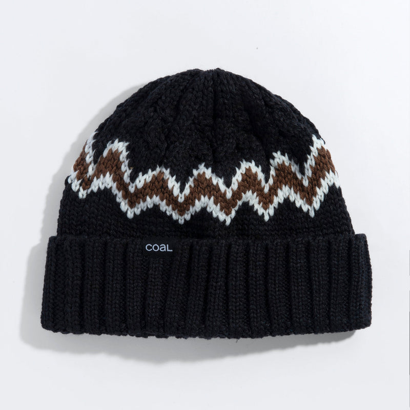 COAL Meadows Beanie - Black / Brown