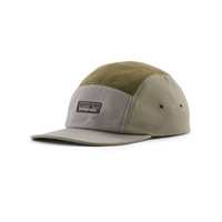Patagonia Graphic Maclure Hat - Functional Text Logo: Forever Grey