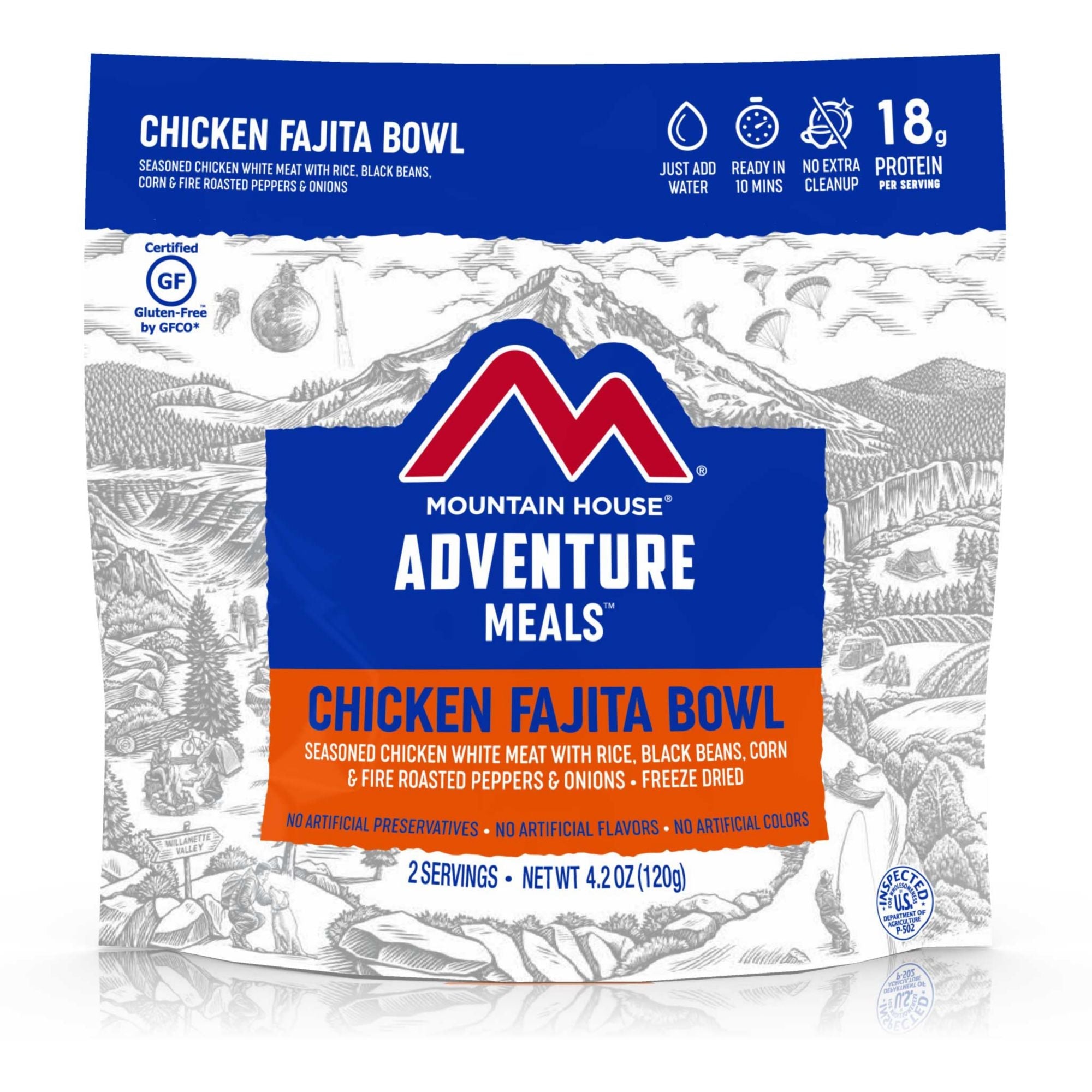 Mountian House Chicken Fajita Bowl