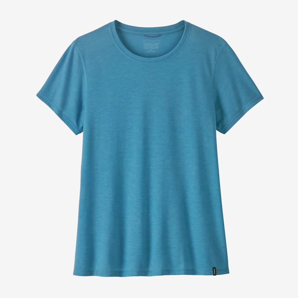 Womens Cap Cool Trail Shirt - Shore Blue