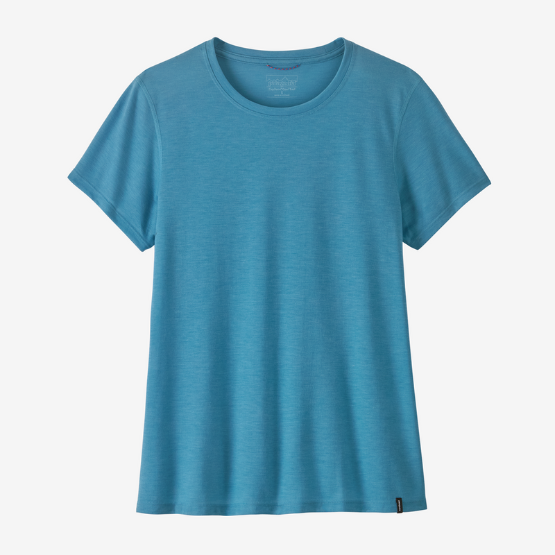 Womens Cap Cool Trail Shirt - Shore Blue