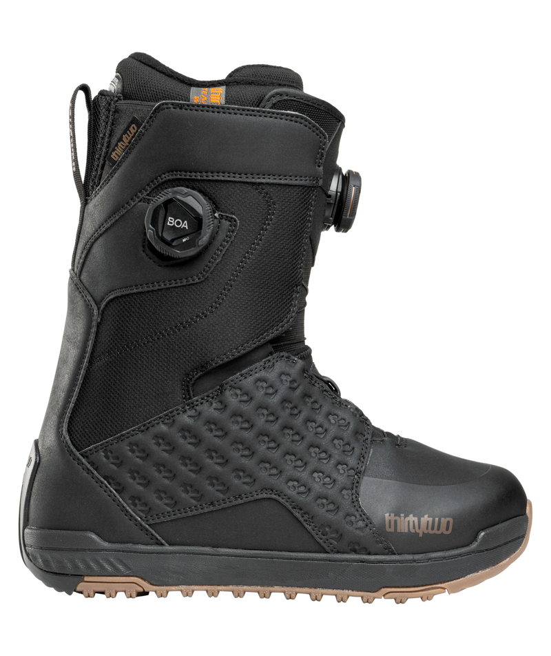 Men's Lashed Double Boa Snowboard Boots 2027 - Black / Black / Gum