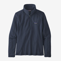 370636 Patagonia Womens Micro D 1 4 Zip - New Navy