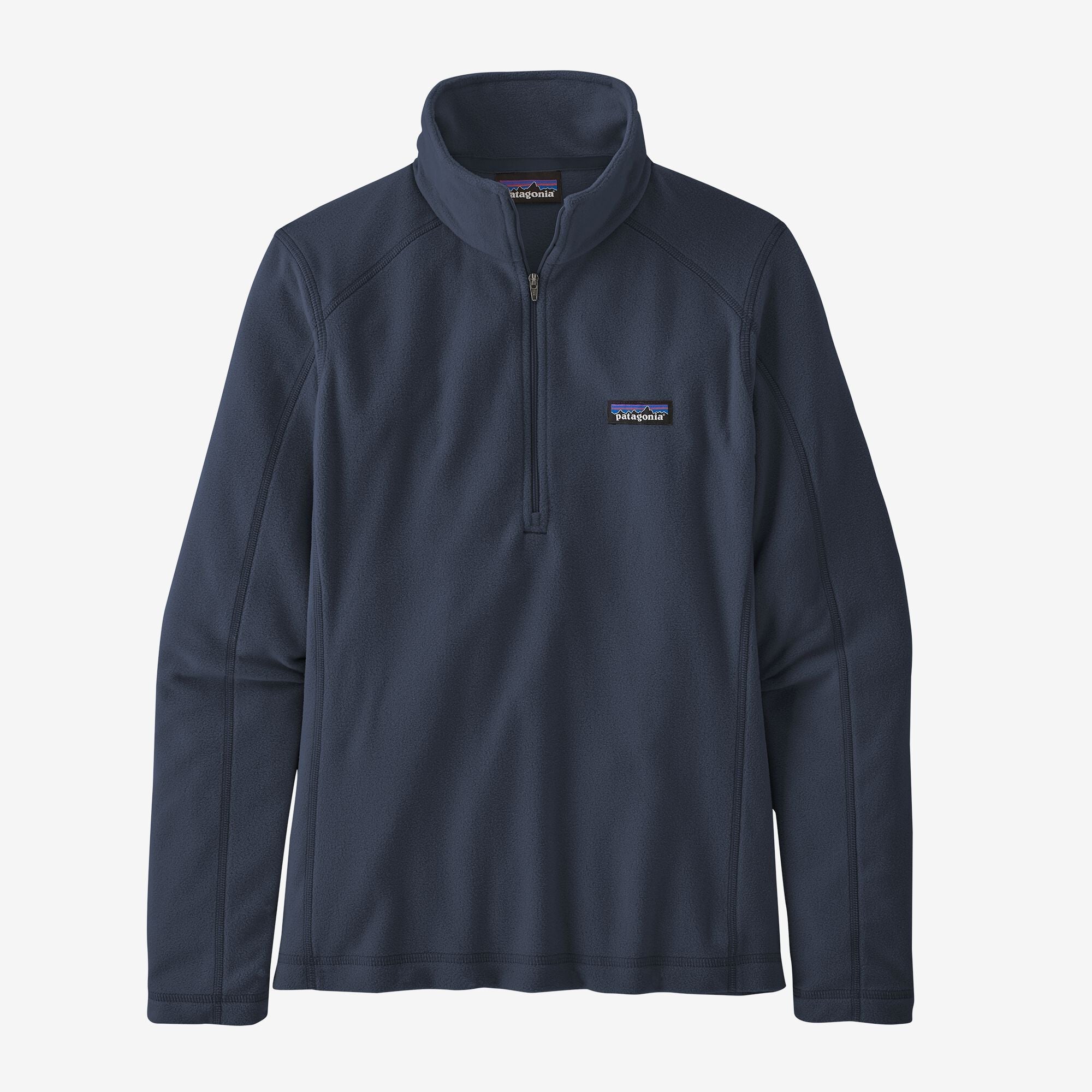 370636 Patagonia Womens Micro D 1 4 Zip - New Navy