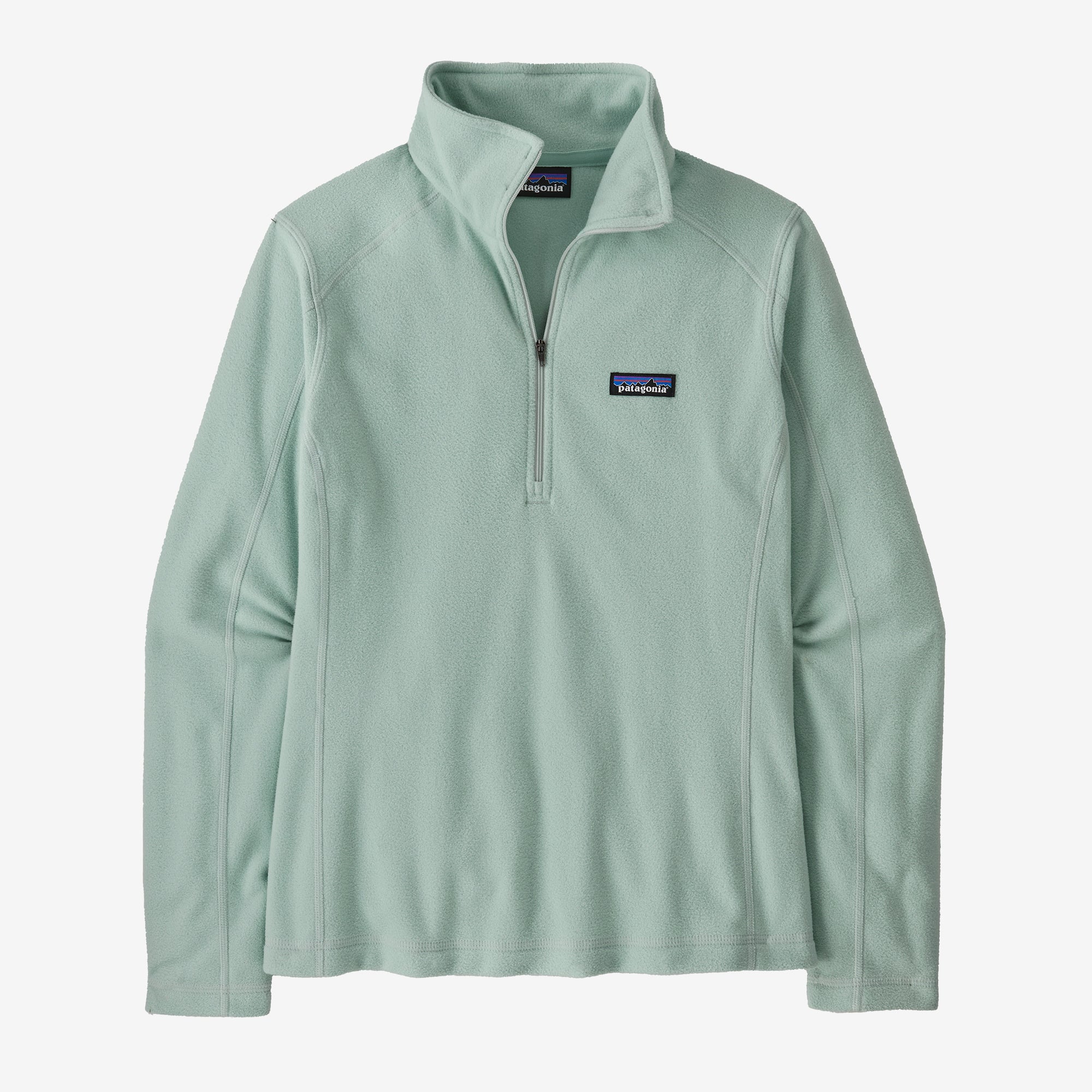 370636 Patagonia Womens Micro D 1 4 Zip - Virtually Blue