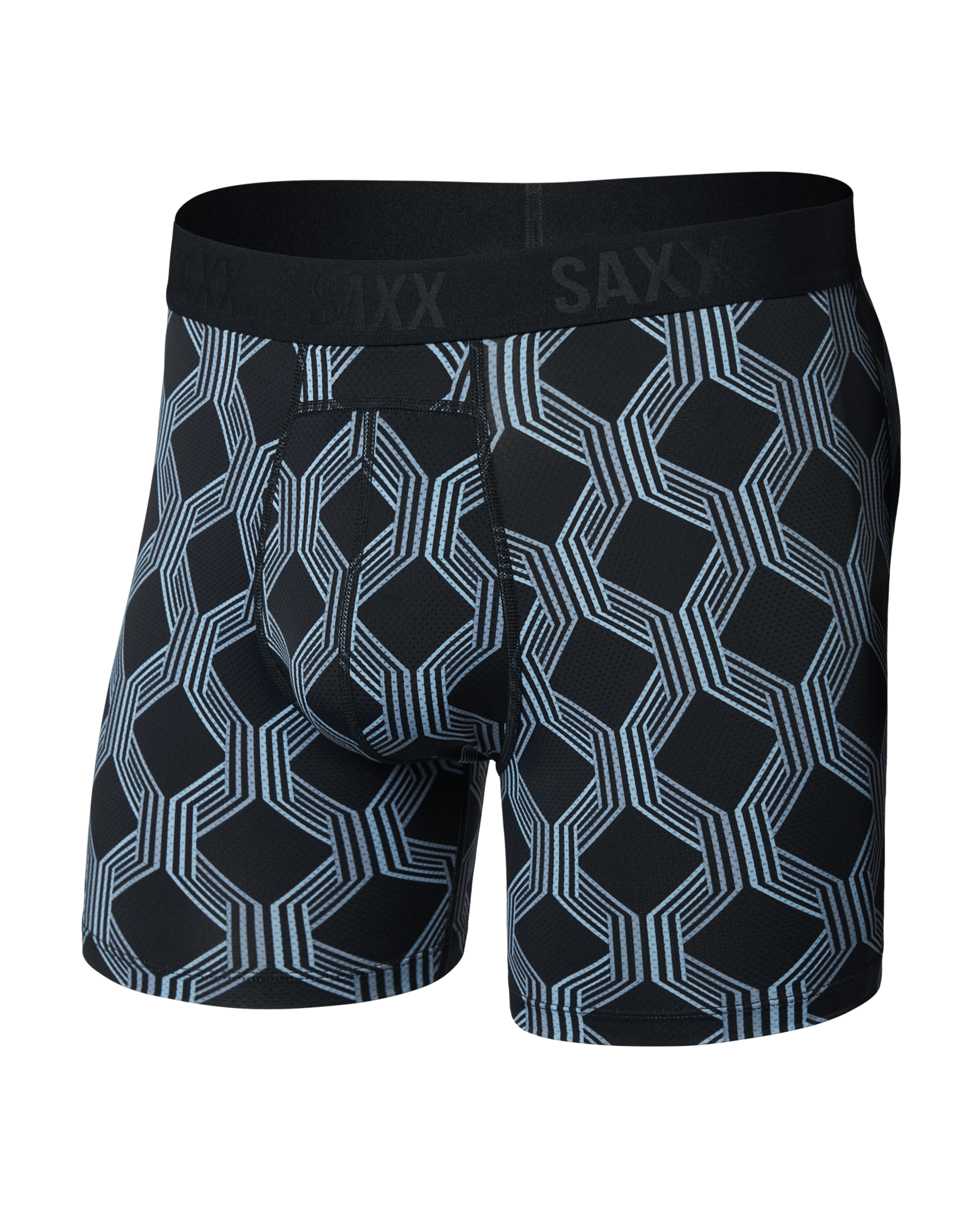 Daytripper Comfort Stretch Boxer Brief Copy - Prestige Check / Black