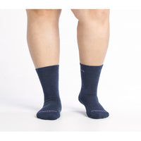 Wide Open 9504 Solid Cusion Crew - Denim