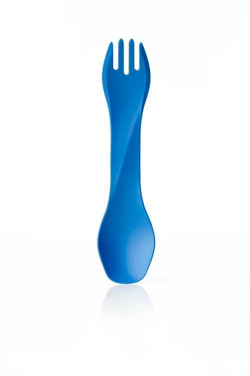 GoBites Uno Bulk - Portable Reusable Spork Utensil: Light Green